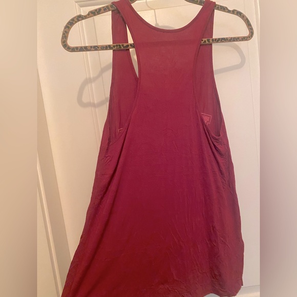 Burgundy Racerback tank - Picture 2 of 2
